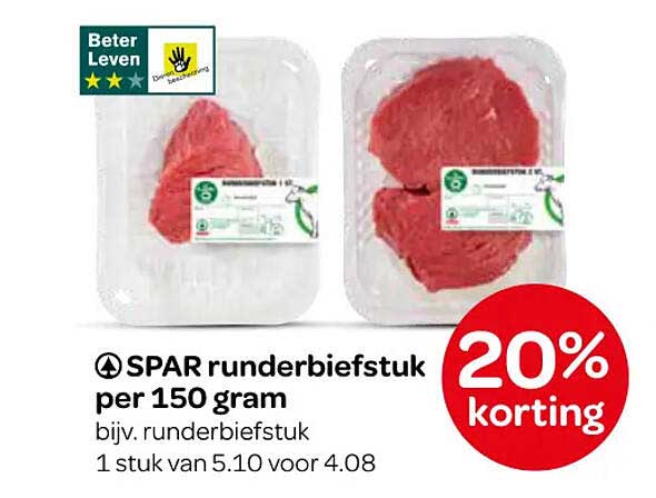 SPAR runderbiefstuk