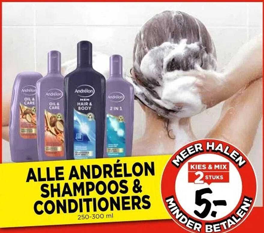 ALLE ANDRÉLON SHAMPOOS & CONDITIONERS