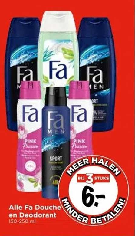 Alle Fa Douche en Deodorant