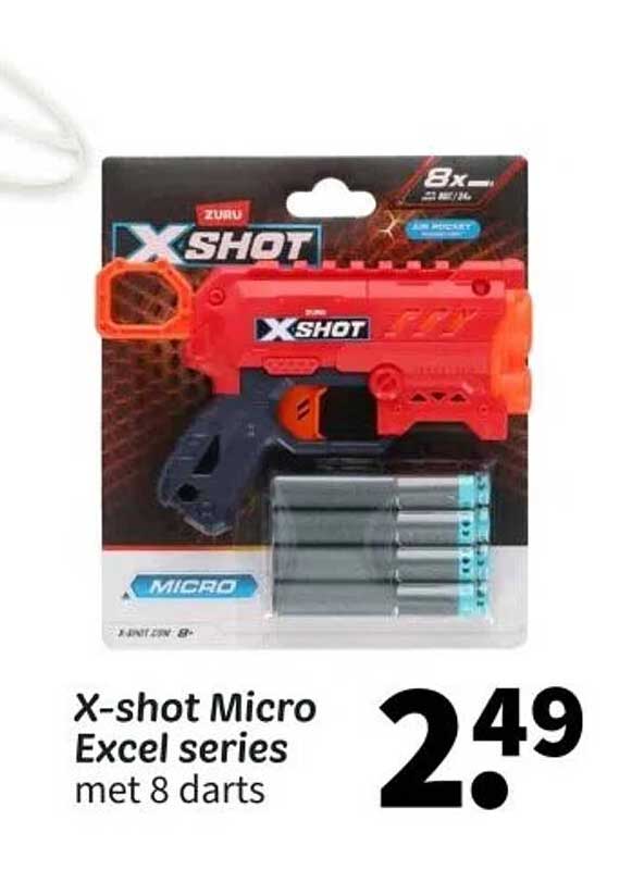 X-shot Micro Excel series