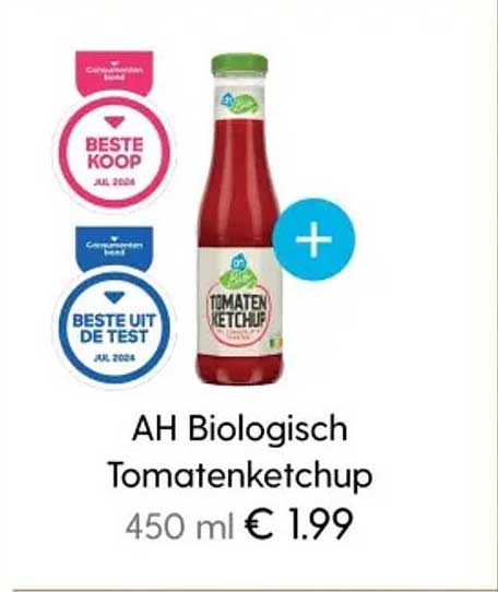 AH Biologisch Tomatenketchup