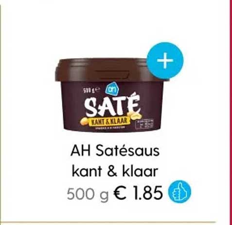 AH Satésaus kant & klaar