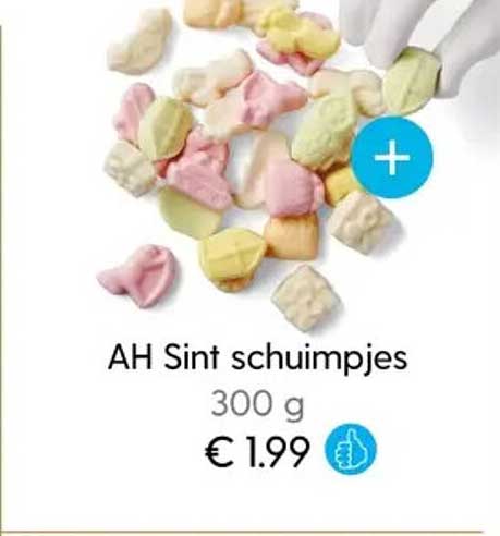 AH Sint schuimpjes