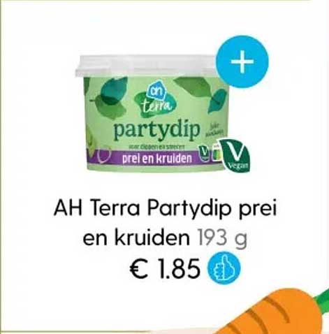 AH Terra Partydip prei en kruiden