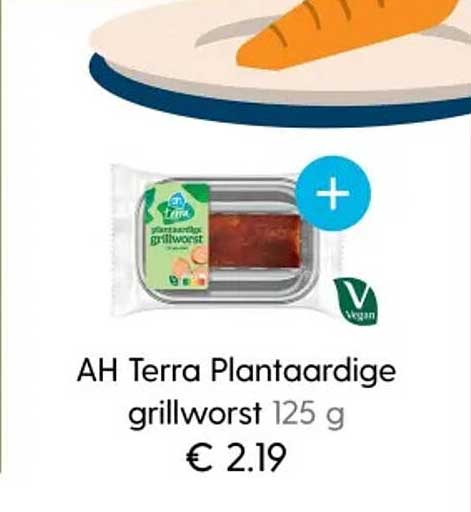 AH Terra Plantaardige grillworst