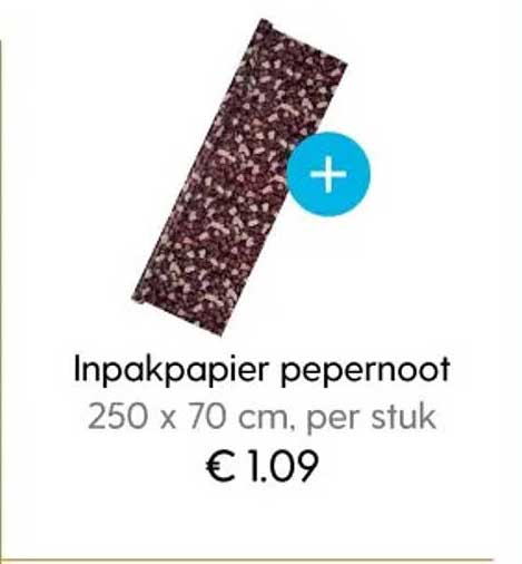 Inpakpapier pepernoot