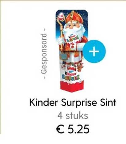 Kinder Surprise Sint