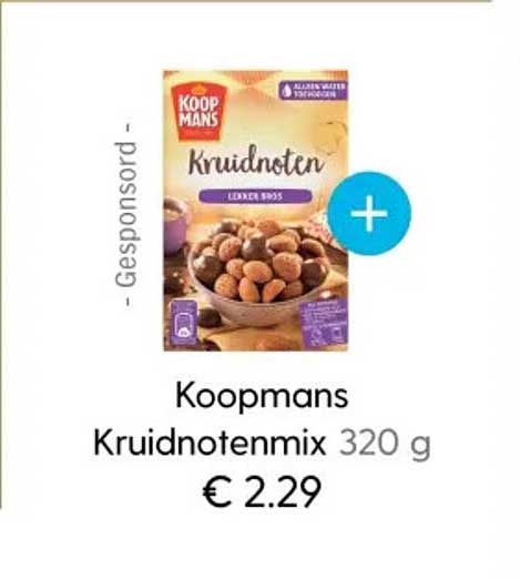 Koopmans Kruidnotenmix