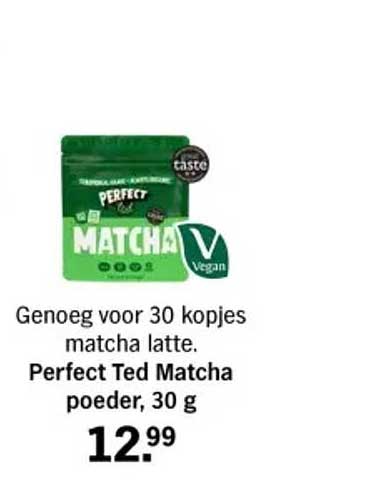 Perfect Ted Matcha poeder, 30 g