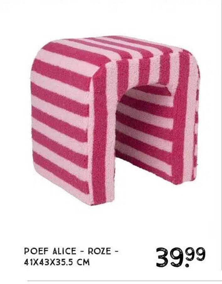 POEF ALICE - ROZE