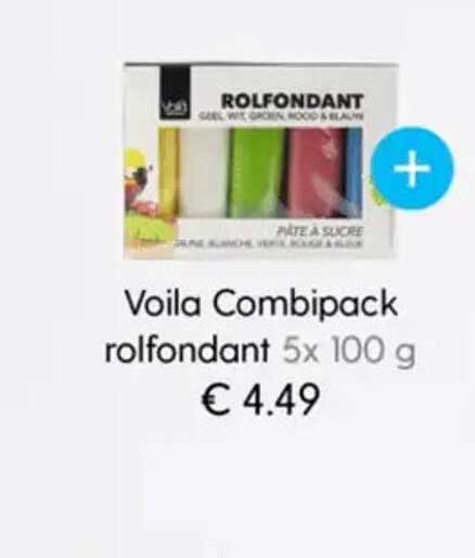 Voila Combipack rolfondant