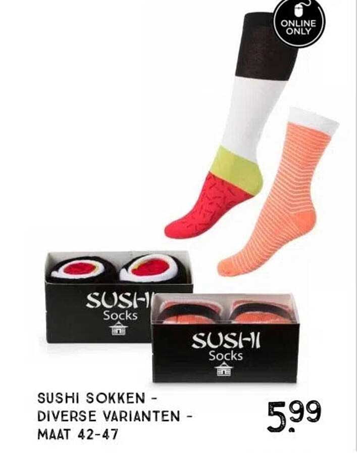 SUSHI SOKKEN - DIVERSE VARIANTEN -