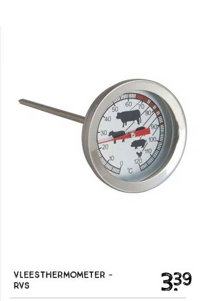 Vleesthermometer - RVS