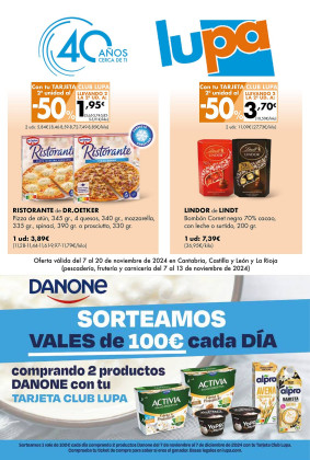 Supermercados Lupa Folleto