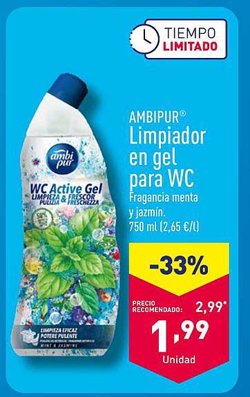 AMBIPUR® Limpiador en gel para WC