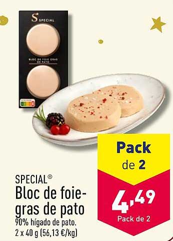 Bloc de foie-gras de pato