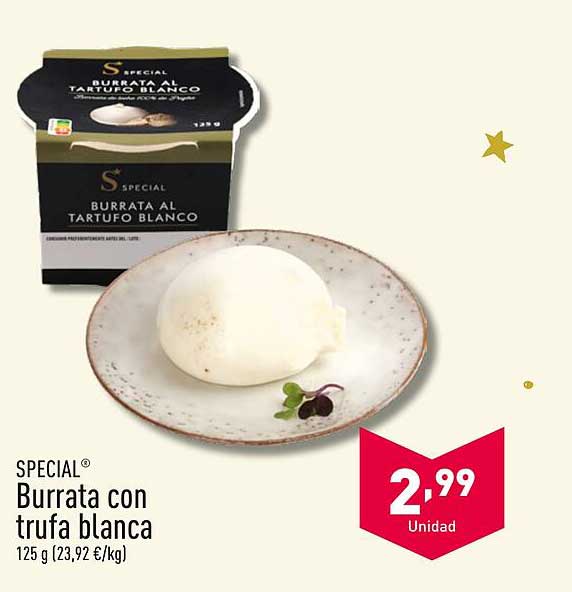 Burrata al tartufo blanco