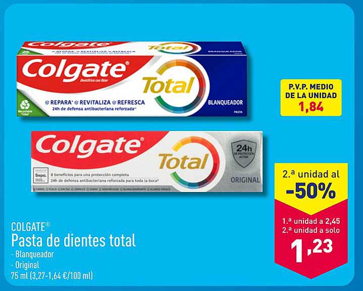 Colgate Total Pasta de dientes total