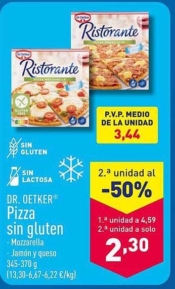 Dr. Oetker® Pizza sin gluten