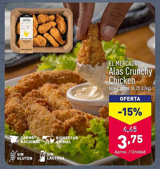 EL MERCADO® Alas Crunchy Chicken