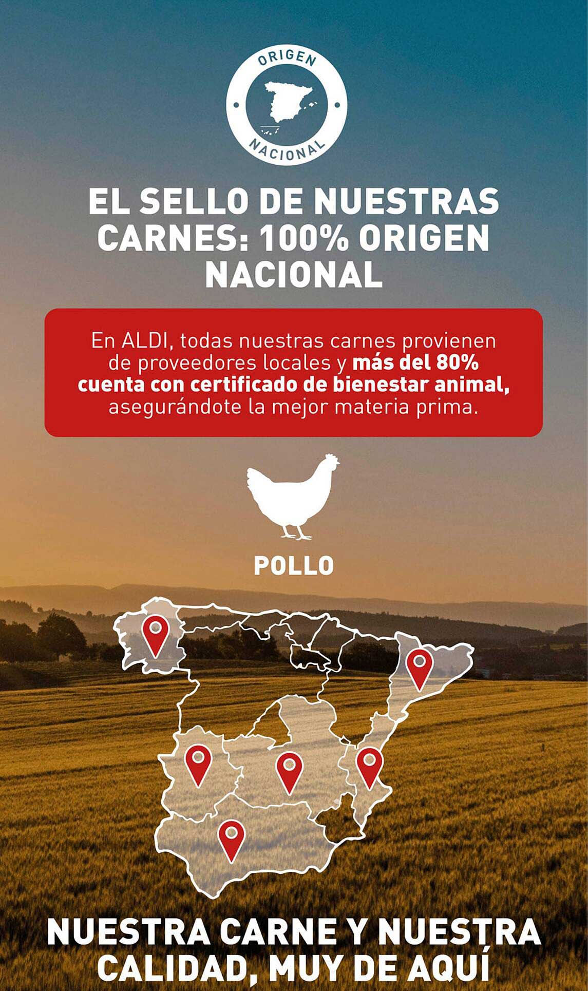 EL SELLO DE NUESTRAS CARNES: 100% ORIGEN NACIONAL