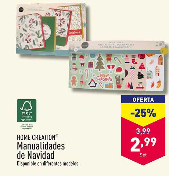 HOME CREATION® Manualidades de Navidad