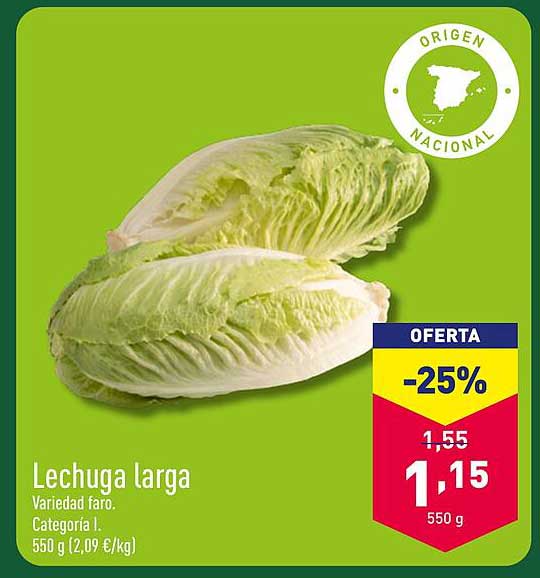 Lechuga larga