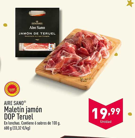 Maletín jamón DOP Teruel