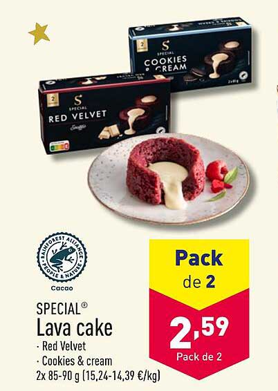 SPECIAL® Lava cake