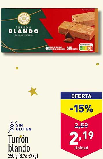 Turrón blando