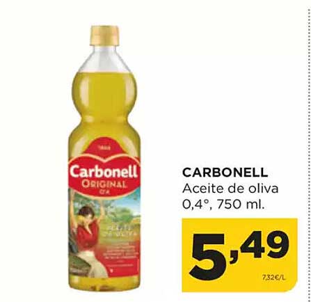 CARBONELL  
Aceite de oliva 0,4°