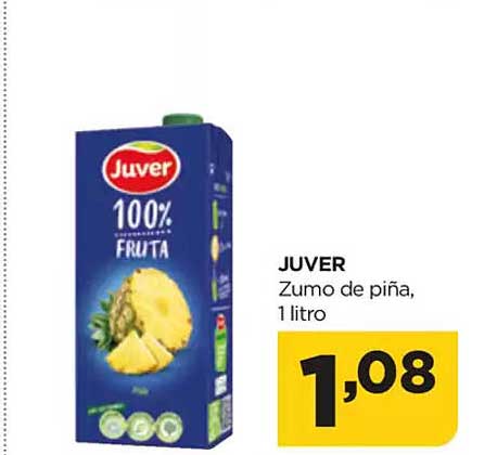 JUVER Zumo de piña