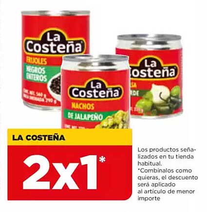 La Costeña 2x1*