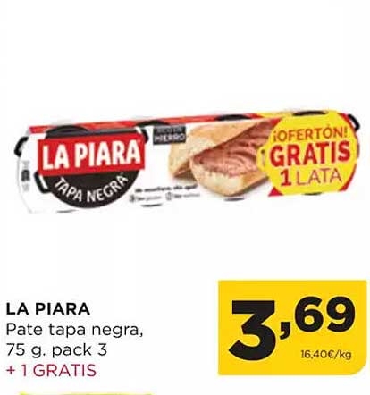 LA PIARA Tapa negra