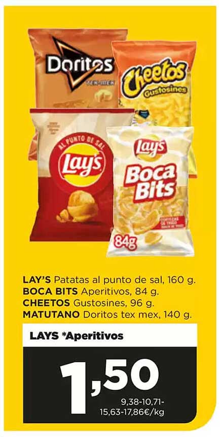 LAY'S *Aperitivos