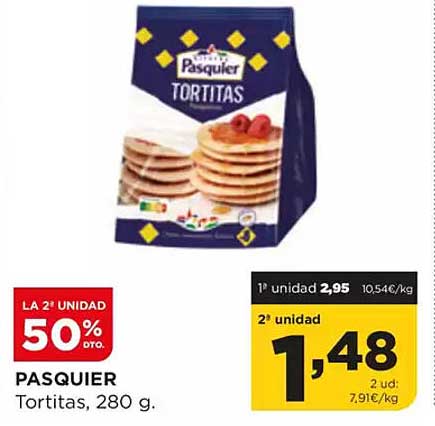 Pasquier Tortitas