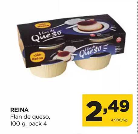 REINA Flan de queso