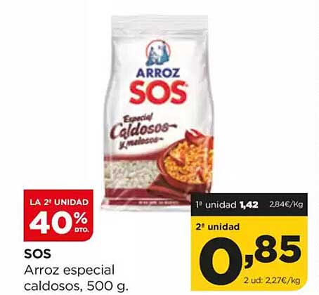 SOS Arroz especial caldosos