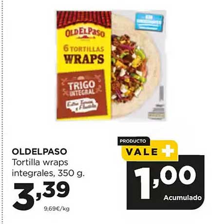 Tortilla wraps integrales