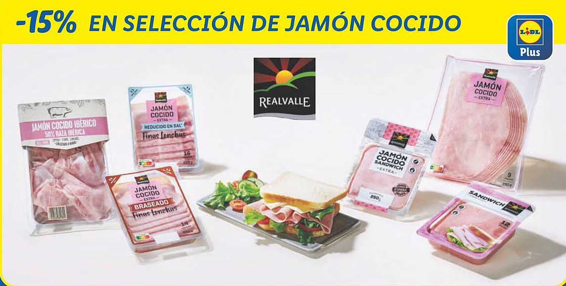 -15% EN SELECCIÓN DE JAMÓN COCIDO