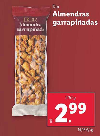 Almendras garrapiñadas