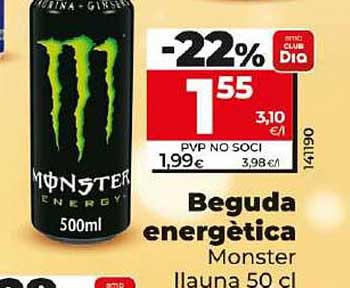 Bebida energética Monster