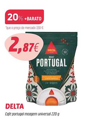 Café portugal moagem universal 220 g