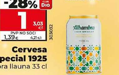 Cerveza especial 1925