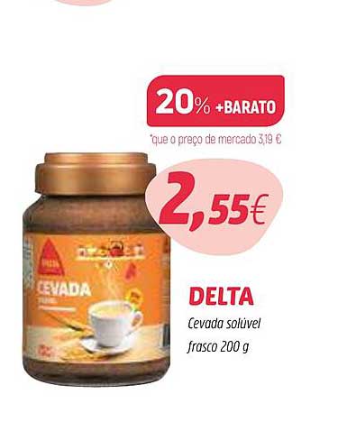 CEVADA solúvel frasco 200 g