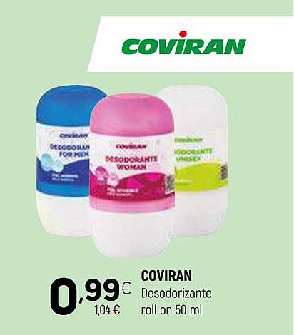 COVIRAN Desodorizante roll on 50 ml