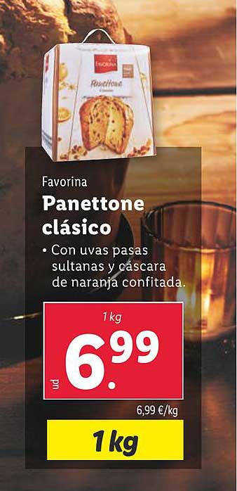 Favorina Panettone clásico