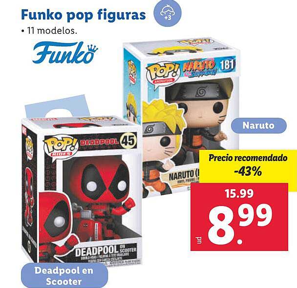 Funko pop figuras