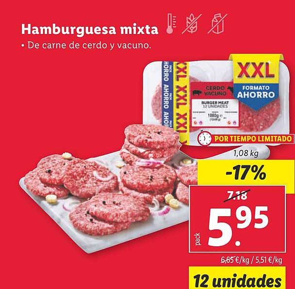 Hamburguesa mixta