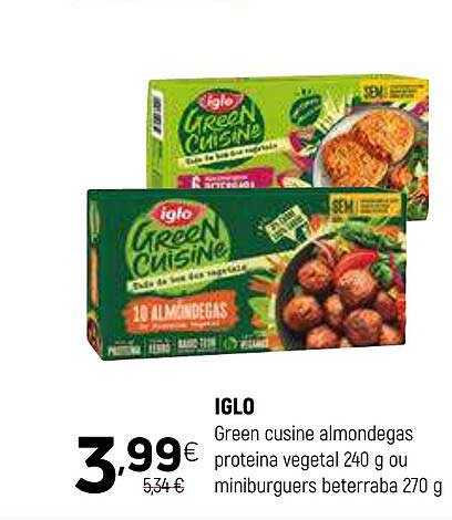 IGLO Green cuisine almendagas